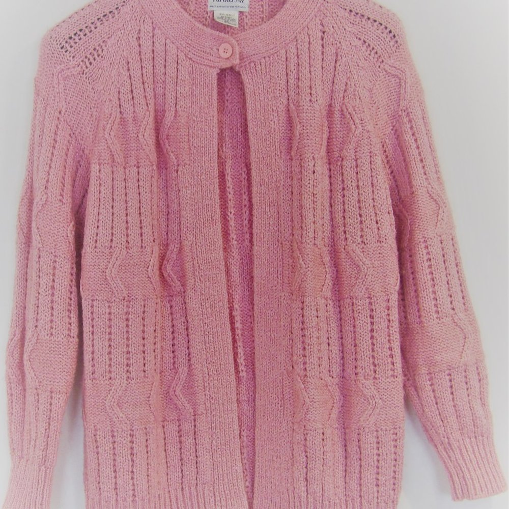 VINTAGE WOMEN'S CARDIGAN SWEATER SIZE 44